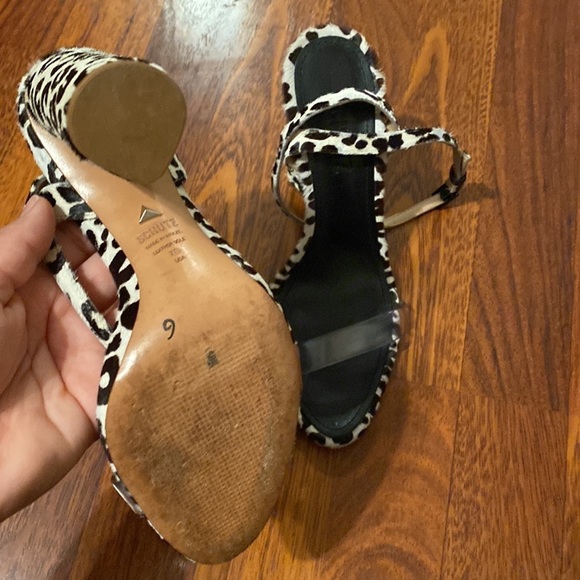 Schutz Elenita Calf Hair Heels - Picture 4 of 11